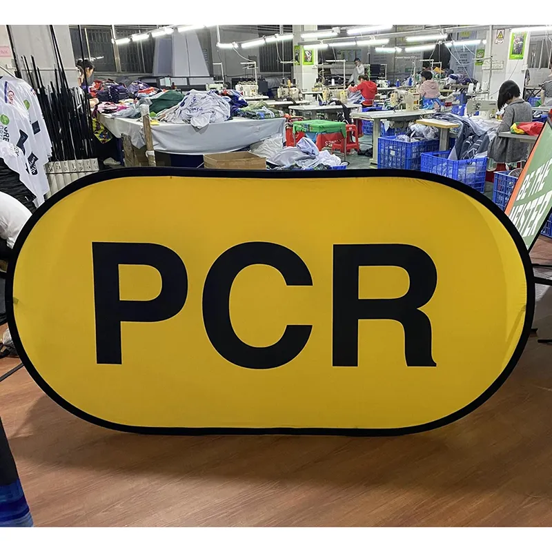 Pop horisontal spanduk