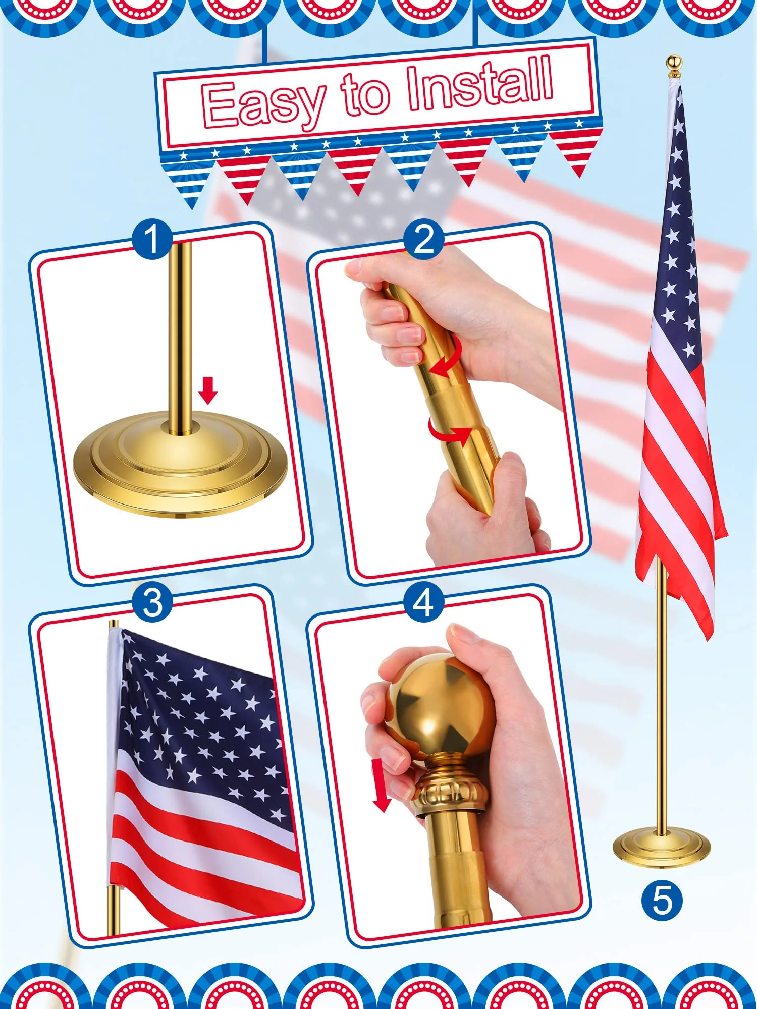 Indoor Flagpole